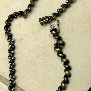 Macaroni Faceted Tritons Chain with strong clasp and safety close
 Milorn Italy